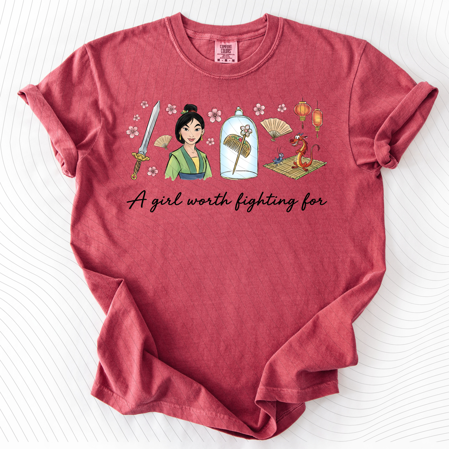 *Pre-Order* Girl worth fighting for T-Shirt(Comfort Colors)