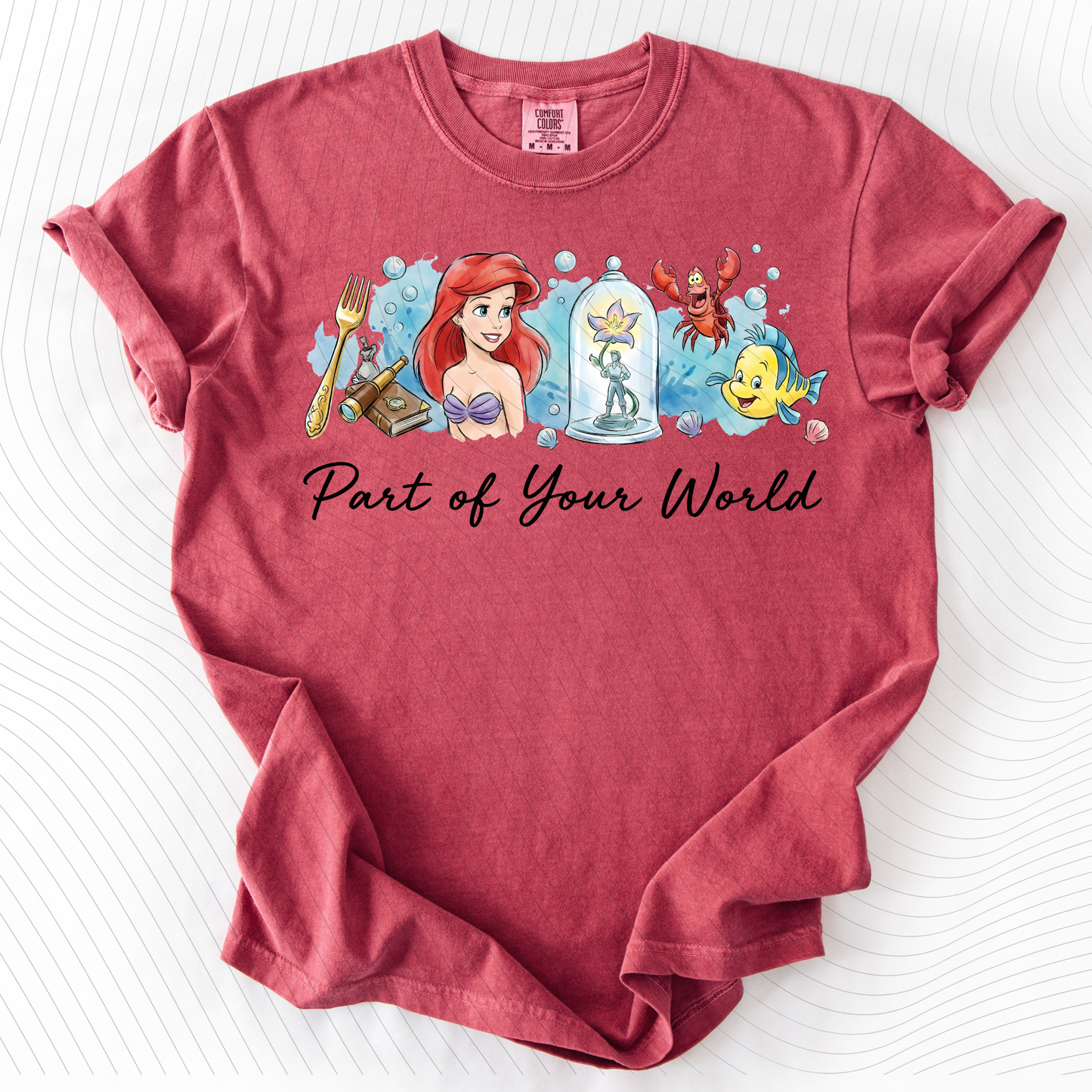 *Pre-Order* Part of Your World T-Shirt(Comfort Colors)