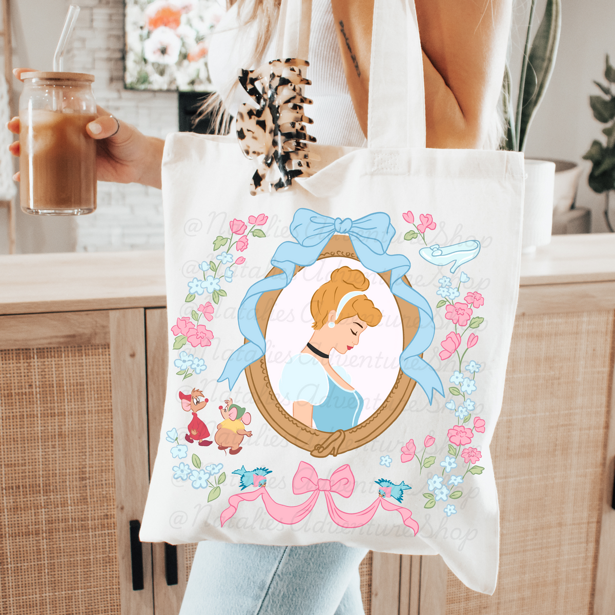 *Pre-Order* Princess Frames Canvas Tote Bags