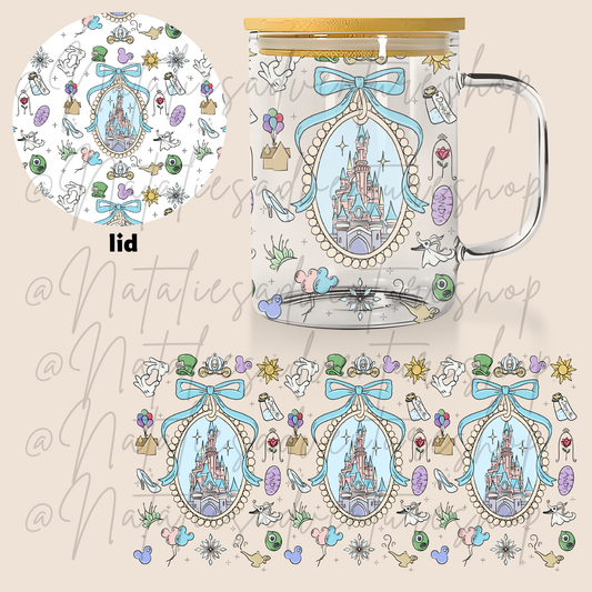 *PRE-ORDER* Castle Icons 16oz Glass Mug