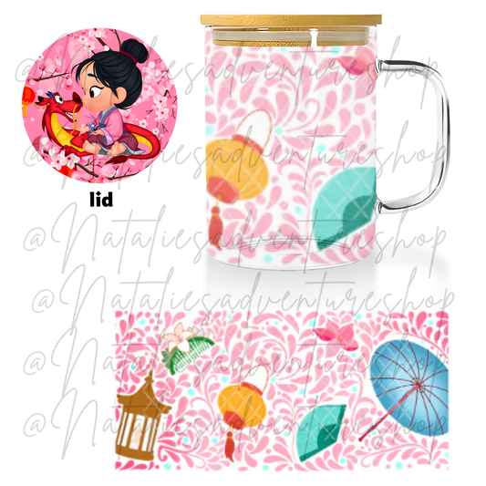 *PRE-ORDER* Baby Mulan 16oz Glass Mug