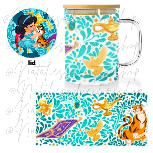 *PRE-ORDER* Baby Jasmine 16oz Glass Mug