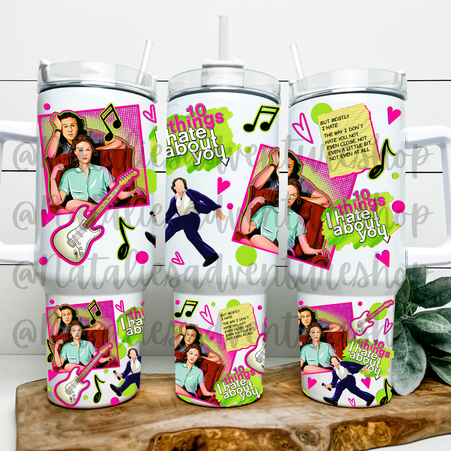 *Pre-Order* 10 Things 90's Movie 40oz Quencher