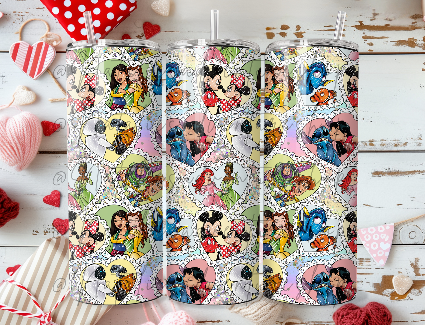 *Pre-Order* Friendship Hearts 20oz Stainless Steel Tumbler