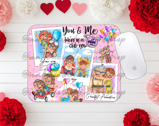 *Pre-Order* Greatest Adventure Pink Mousepad