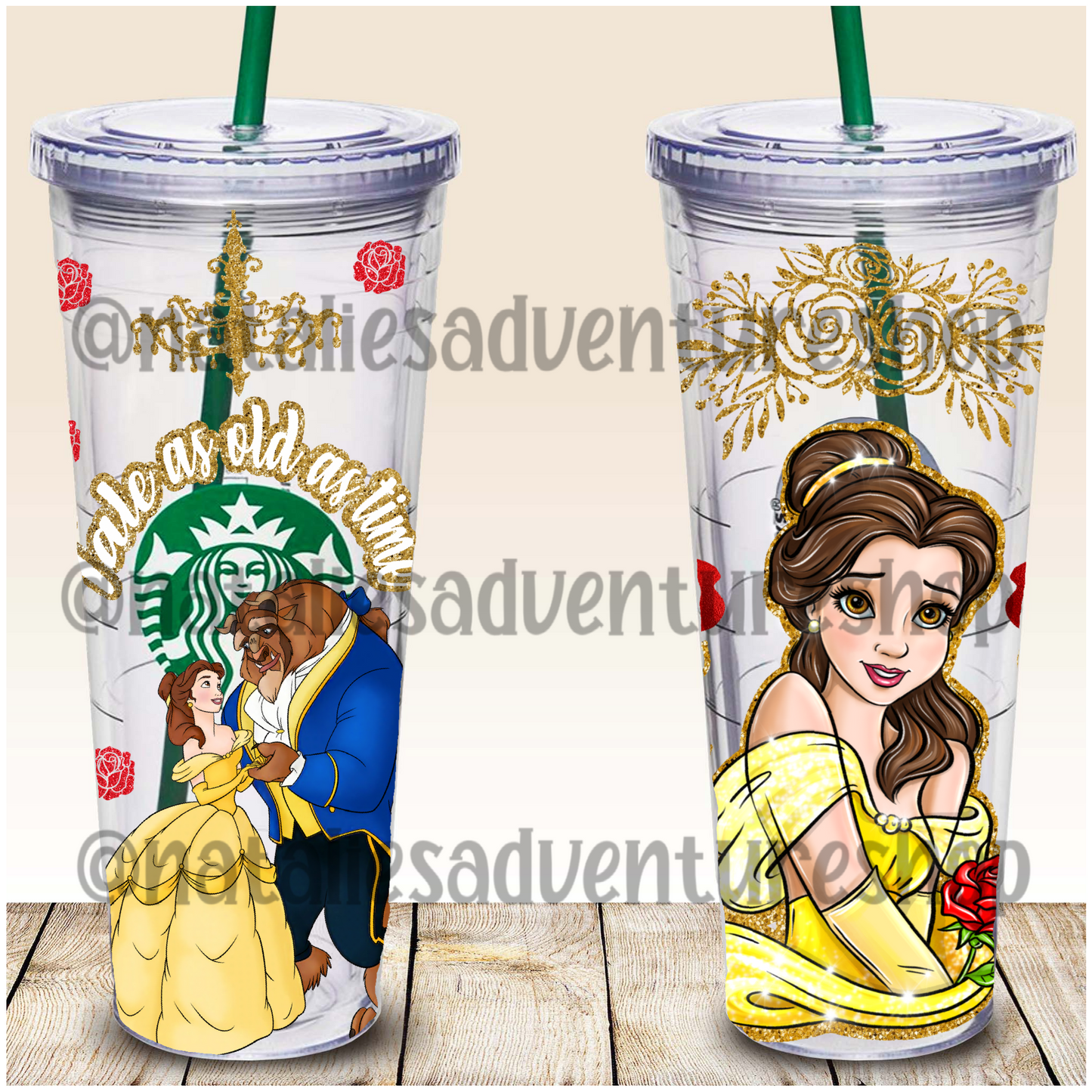 *Pre-Order* Princess 24oz Snowglobe Tumbler