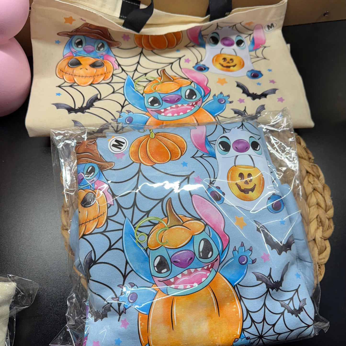 *READY TO SHIP* Medium 626 Pumpkin Crewneck & Tote