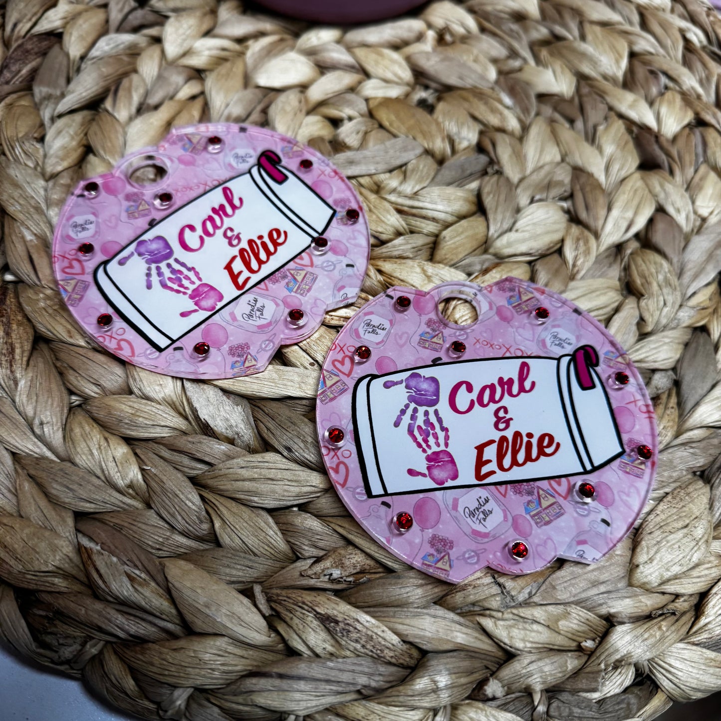 *Pre-Order* C + E Valentine Rhinestone 40oz Topper