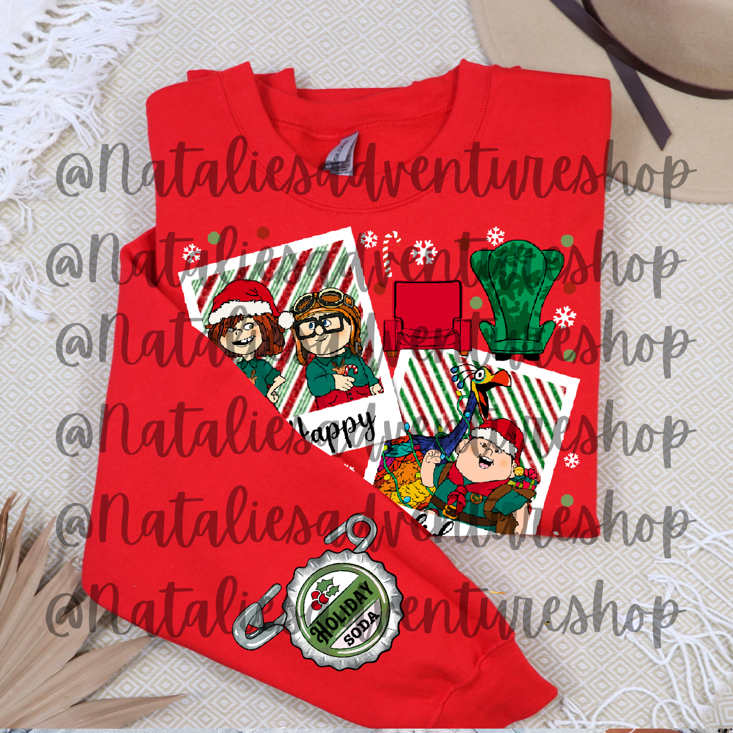 *Pre-Order* Up Christmas Polaroid Crewneck