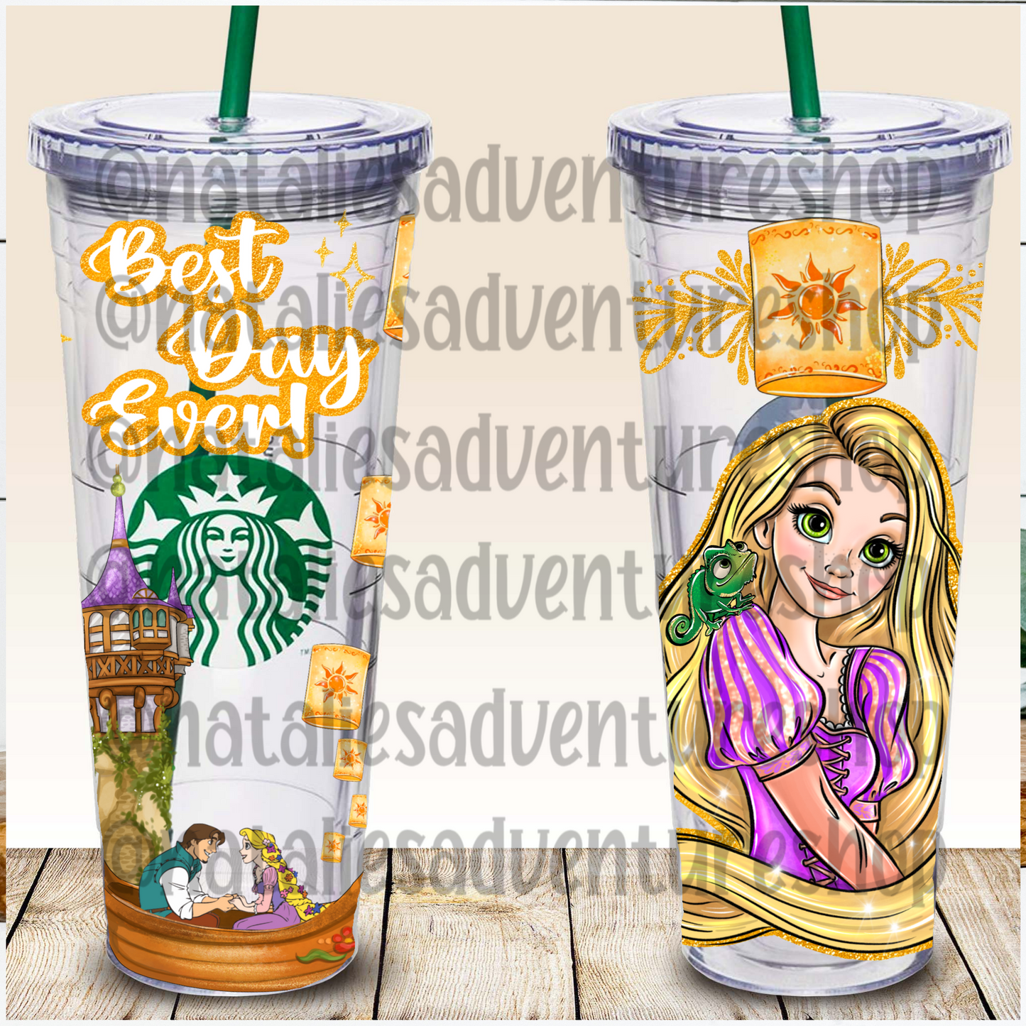 *Pre-Order* Princess 24oz Snowglobe Tumbler