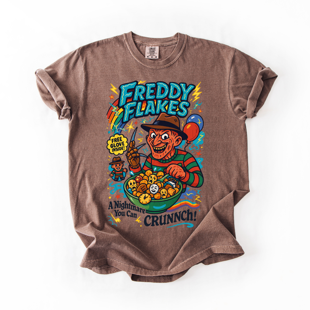 *Pre-Order* Freddy Flakes Cereal T-Shirt (Comfort Colors)