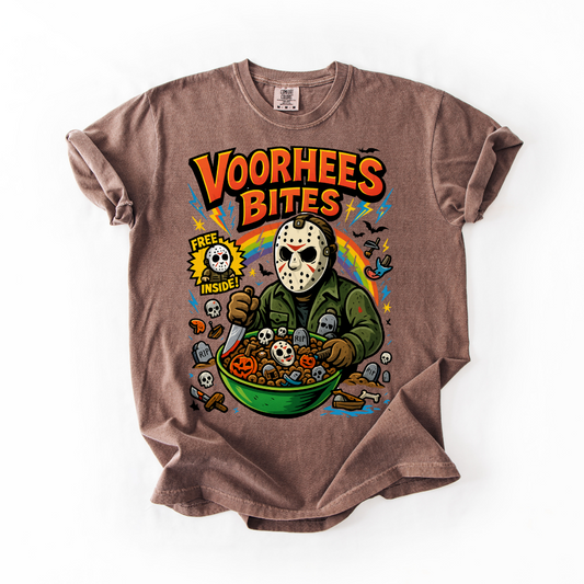 *Pre-Order* Vorhees Bites Cereal T-Shirt (Comfort Colors)