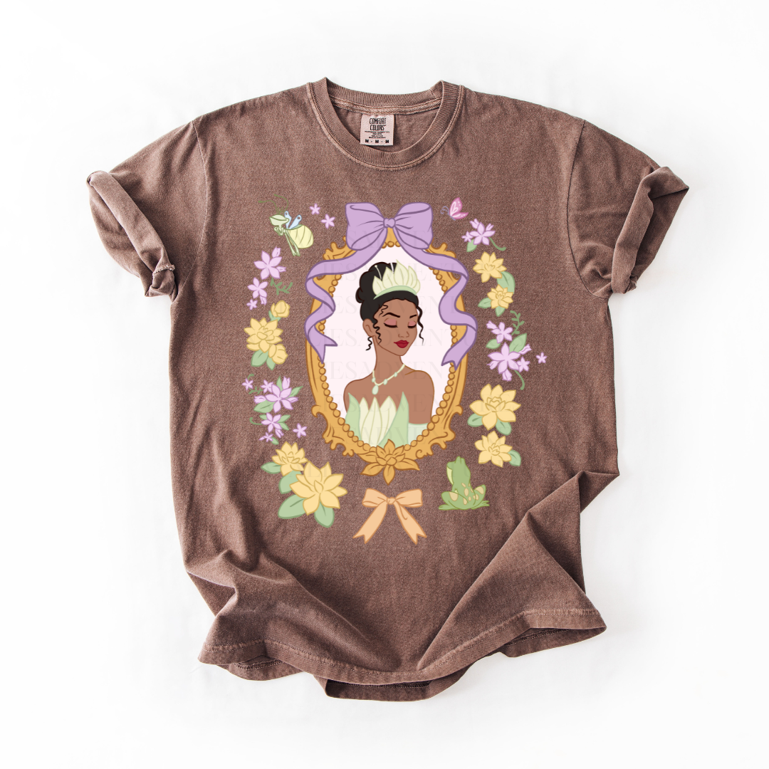 *Pre-Order* Tia Princess Portrait T-Shirt (Comfort Colors)