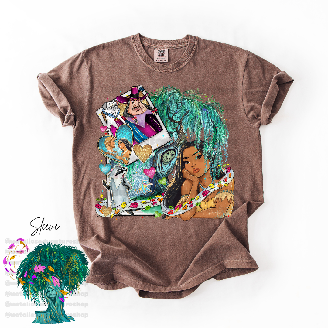 *Pre-Order* Poca Princess Cartoon T-Shirt (Comfort Colors)