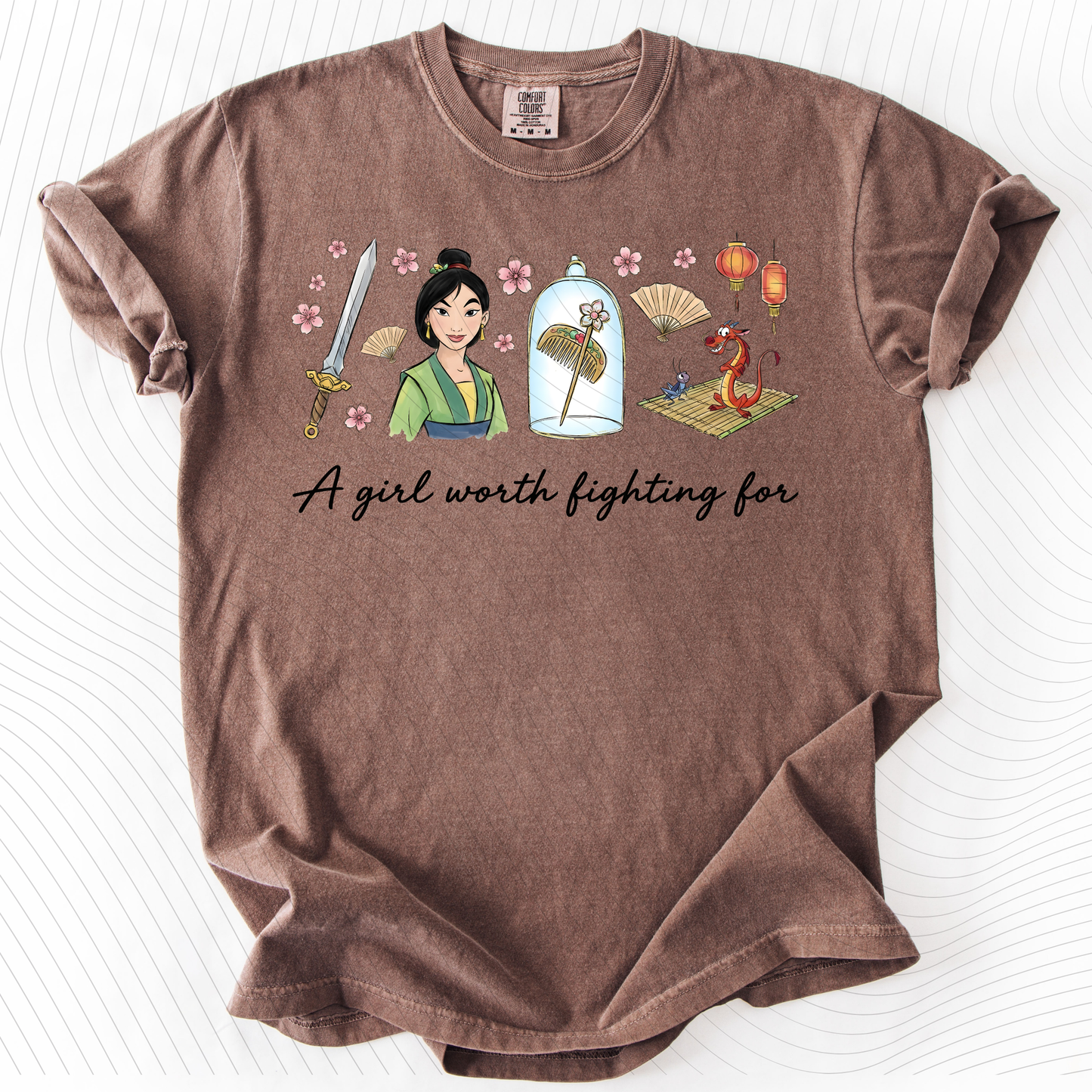*Pre-Order* Girl worth fighting for T-Shirt(Comfort Colors)