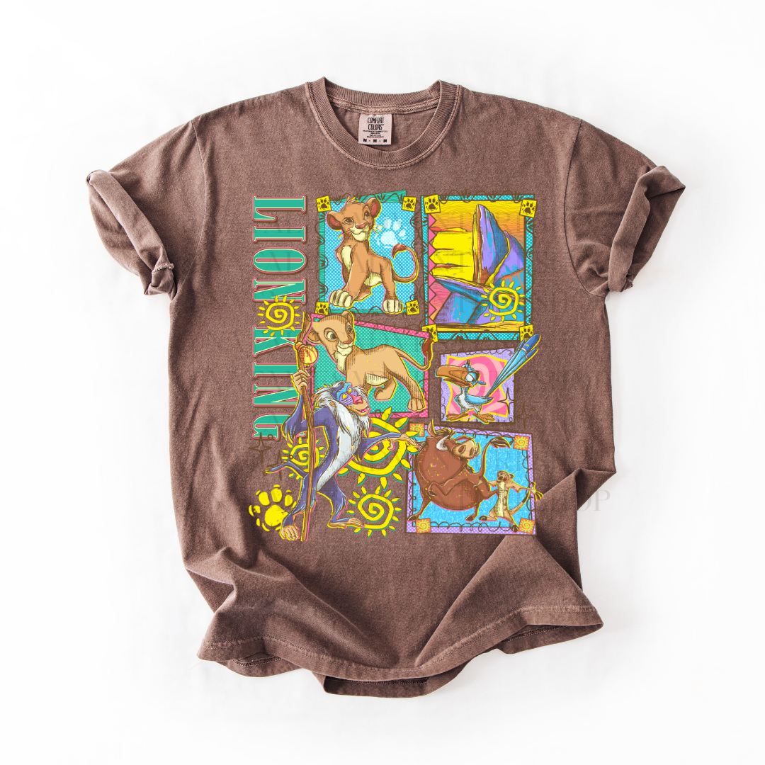 *Pre-Order* 90's Lion T-Shirt (Comfort Colors)