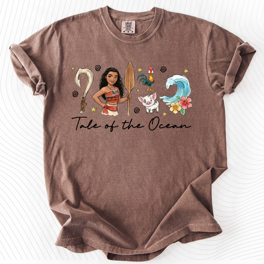 *Pre-Order* Moana T-Shirt(Comfort Colors)