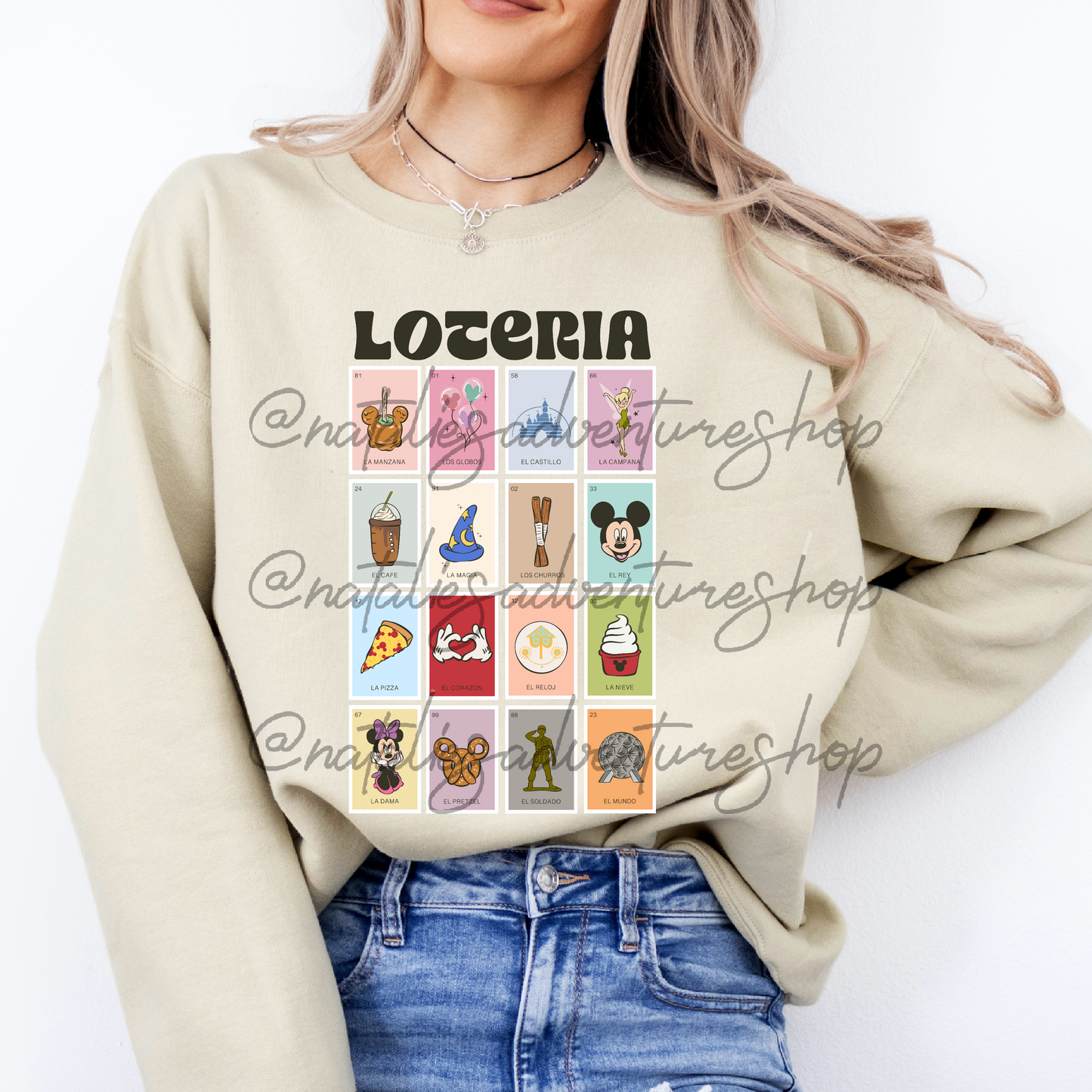 *Pre-Order* Magical Loteria Crewnecks