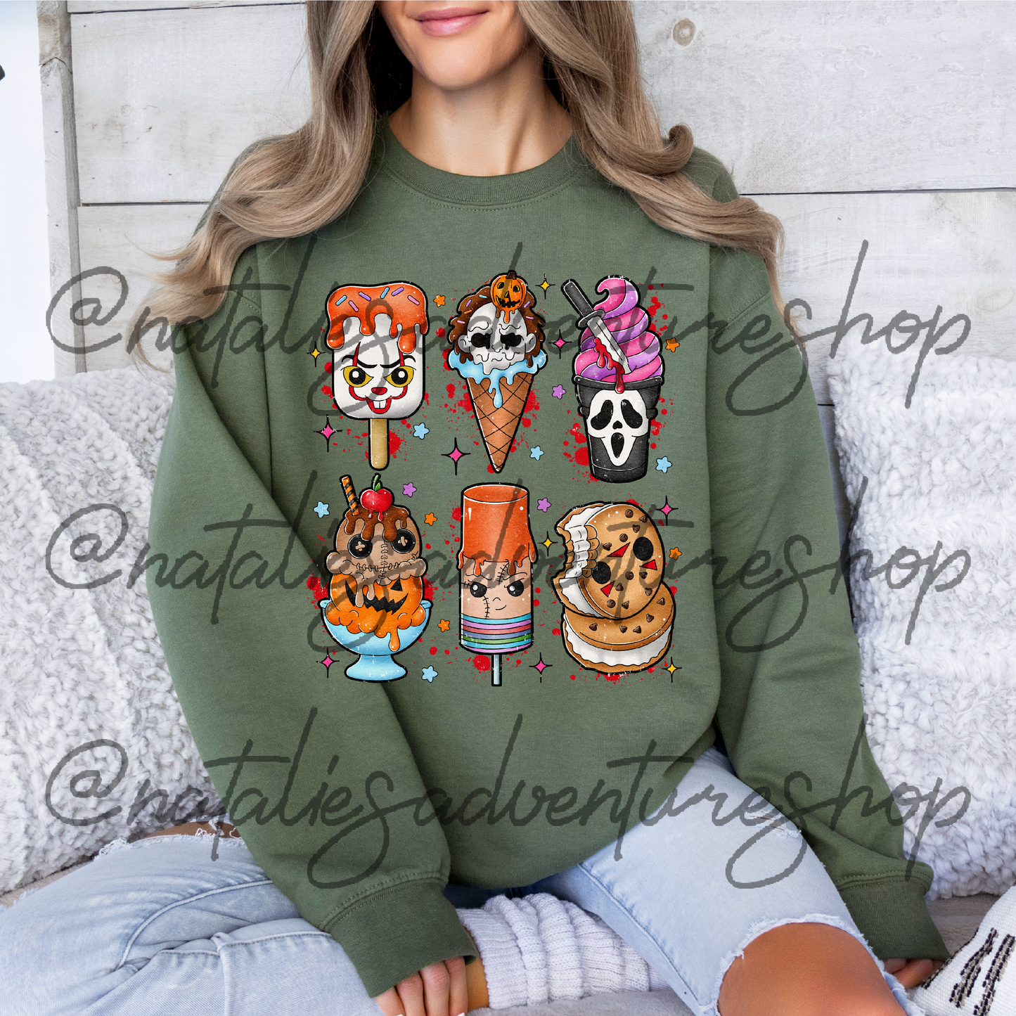 *Pre-Order* Horror Pops Crewneck