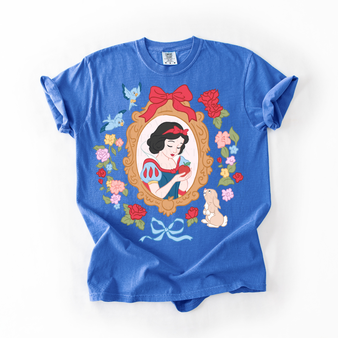 *Pre-Order* Snow Portrait Princess T-Shirt (Comfort Colors)