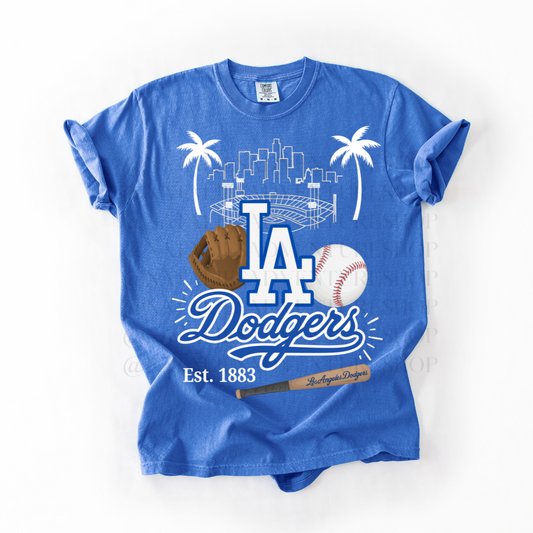 *Pre-Order* LA Dodg Stadium T-Shirt (Comfort Colors)