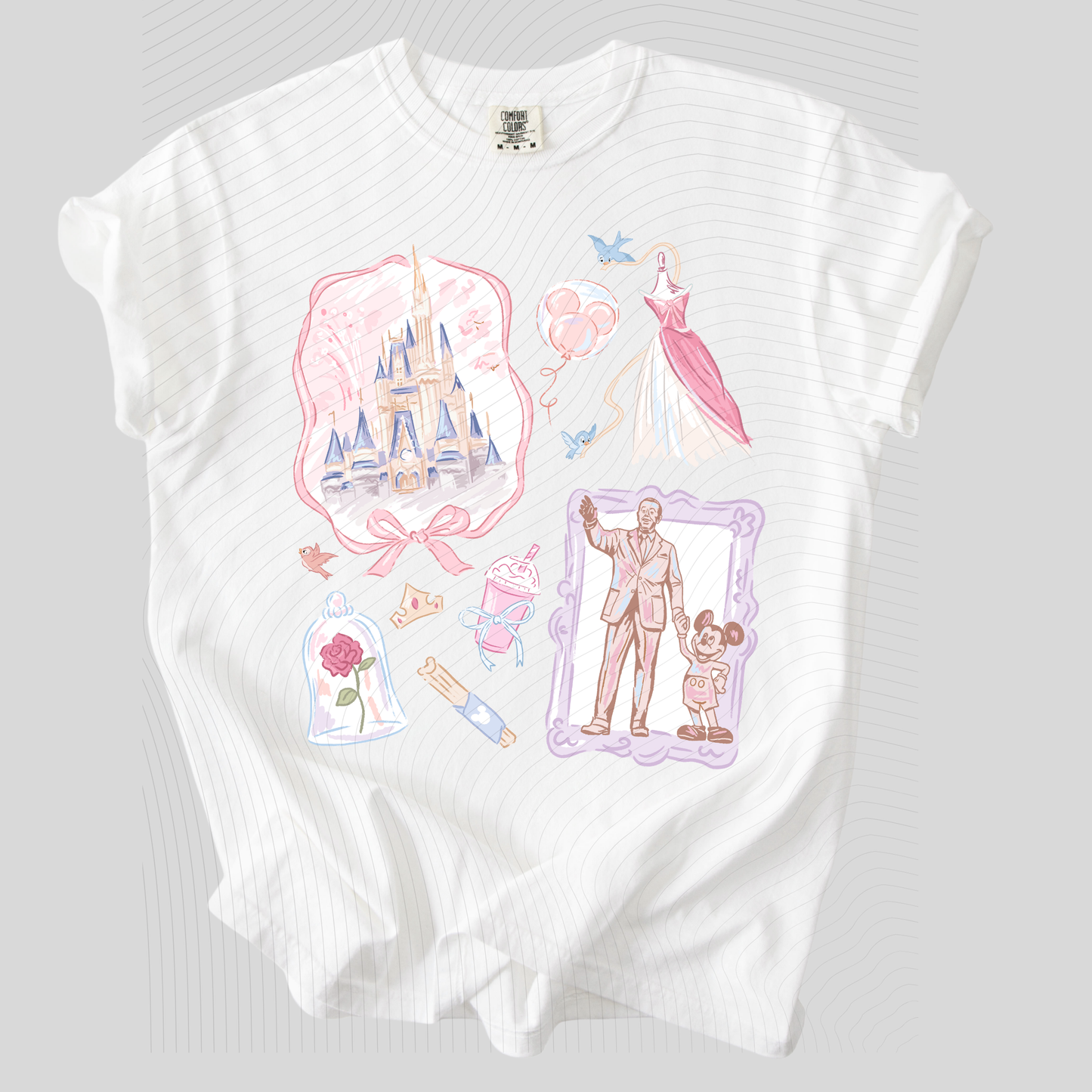 *Pre-Order* Spring Magic Castle T-Shirt (Comfort Colors)