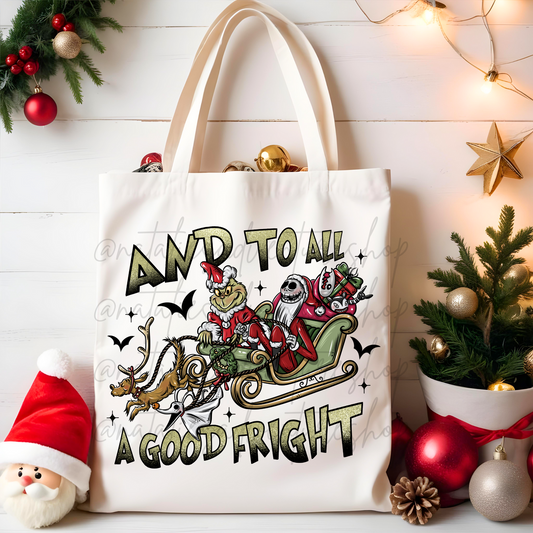 *Pre-Order* Scare Meister's Canvas Tote Bag