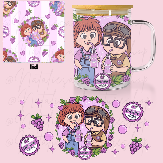 *PRE-ORDER* Grape Soda Club 16oz Glass Mug