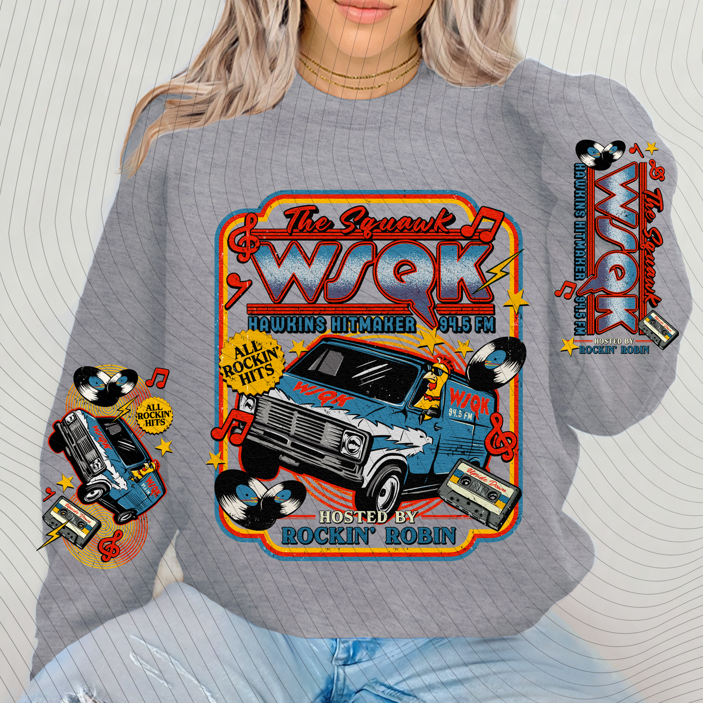 *Pre-Order* The Squawk Stranger Crewneck