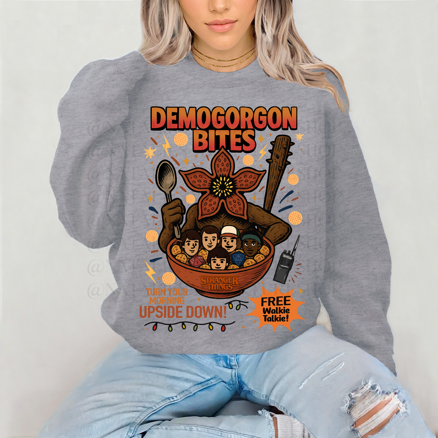 *Pre-Order* Demogor Bites Cereal Crewneck