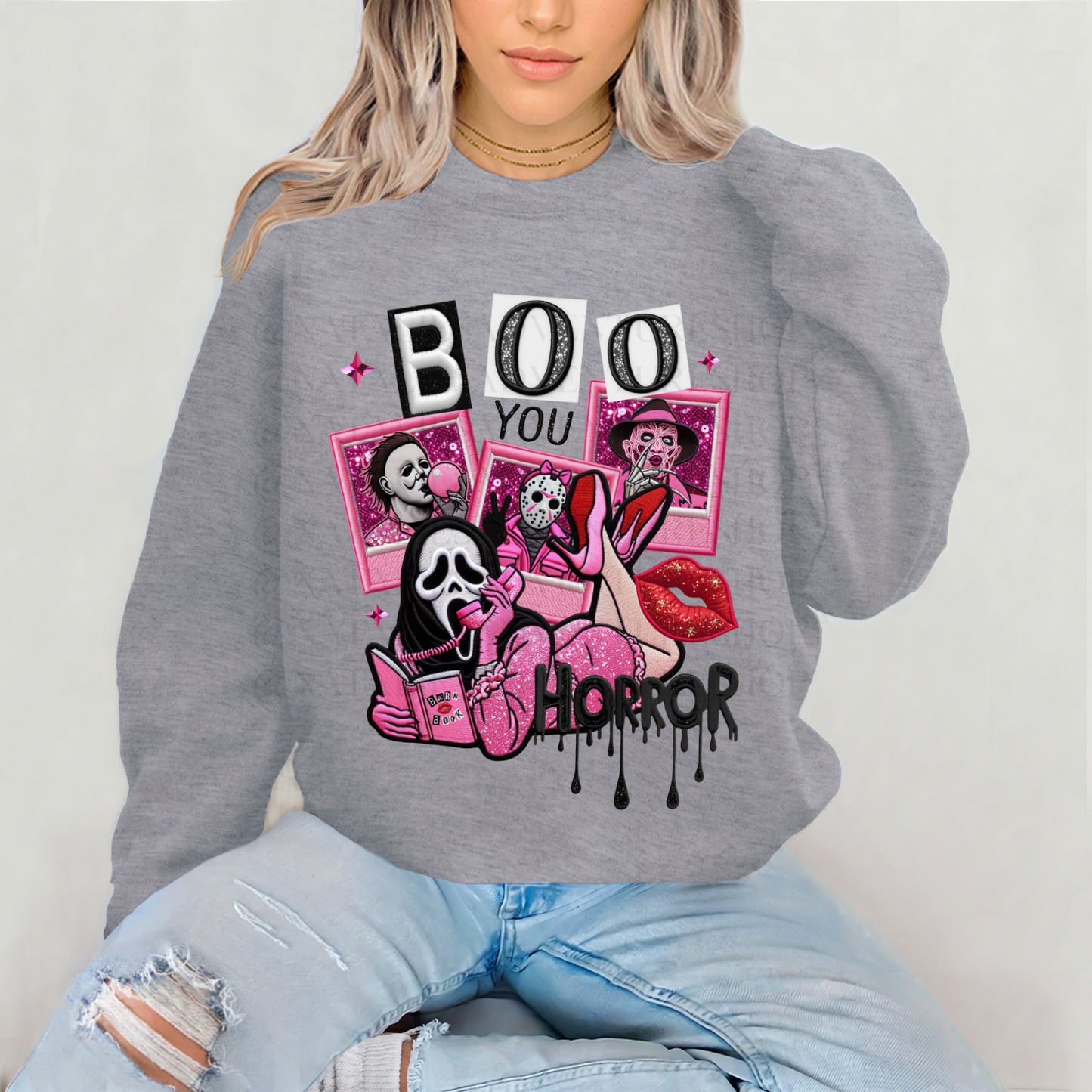 *Pre-Order* Boo You Horror Crewneck
