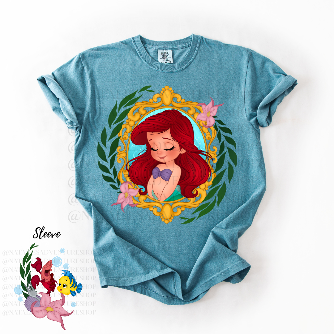 *Pre-Order* Baby Mermaid Princess T-Shirt (Comfort Colors)