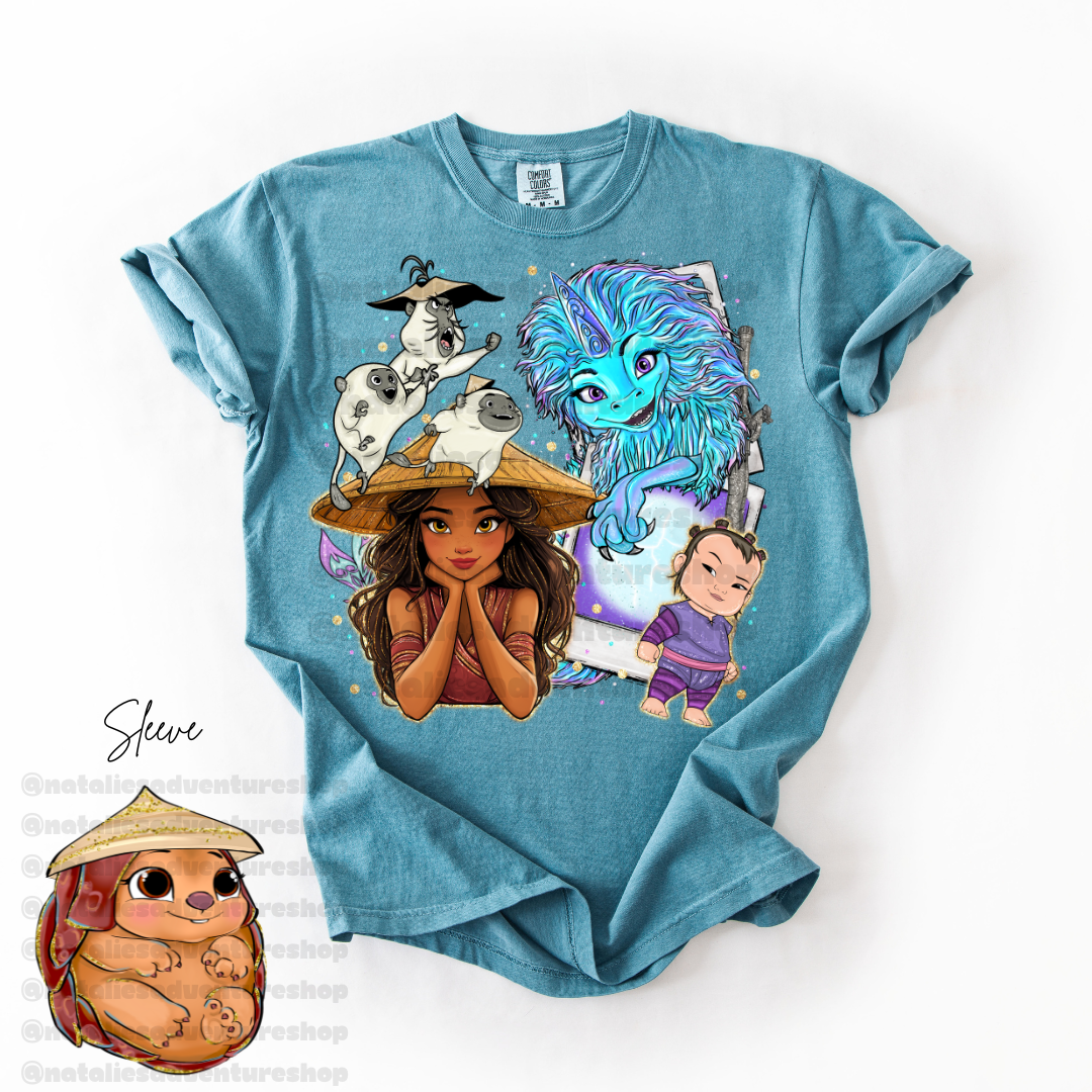 *Pre-Order* Dragon Princess Cartoon T-Shirt (Comfort Colors)