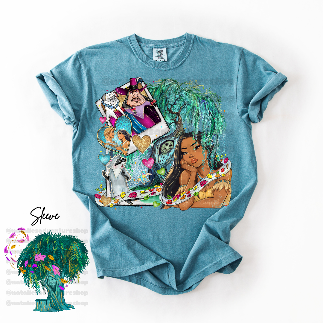 *Pre-Order* Poca Princess Cartoon T-Shirt (Comfort Colors)