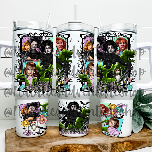 *Pre-Order* Scissorhands Sublimated 40oz Quencher