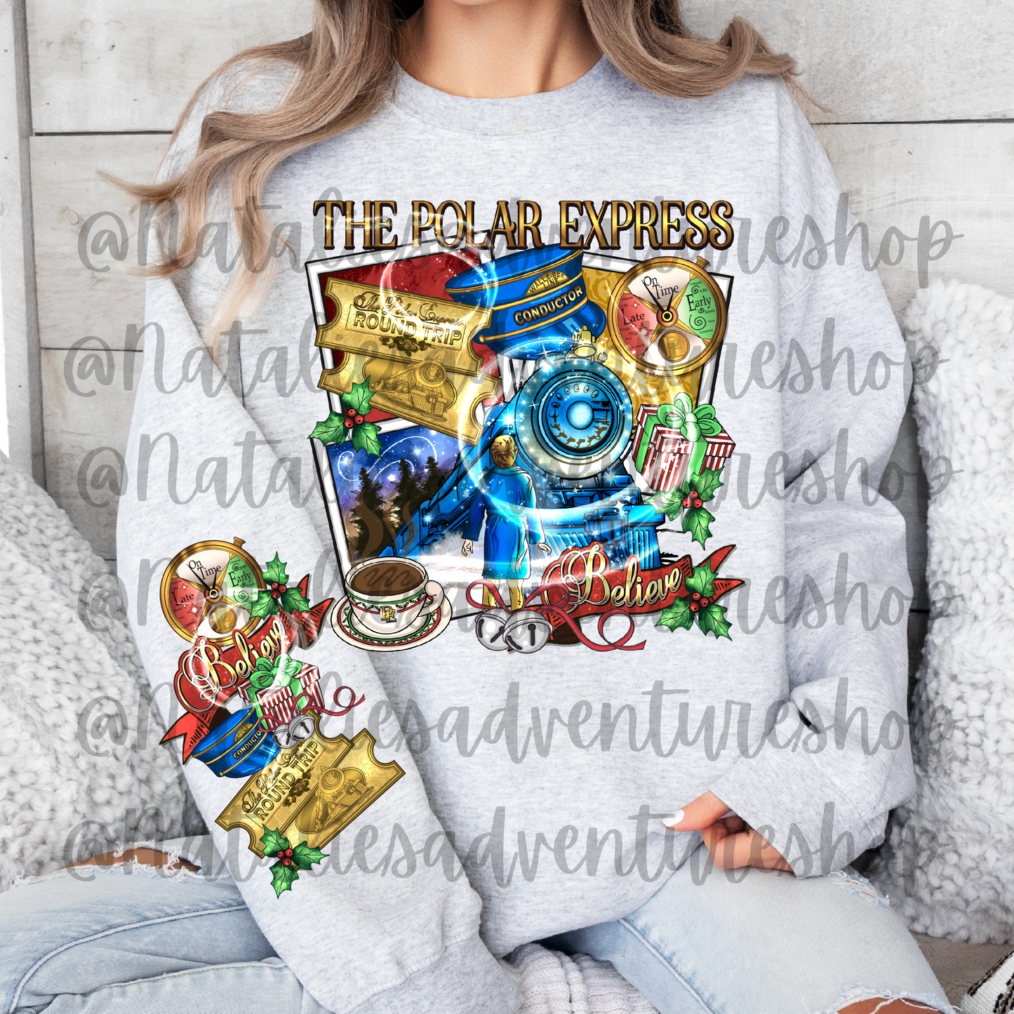 *Pre-Order* Polar Train Crewneck