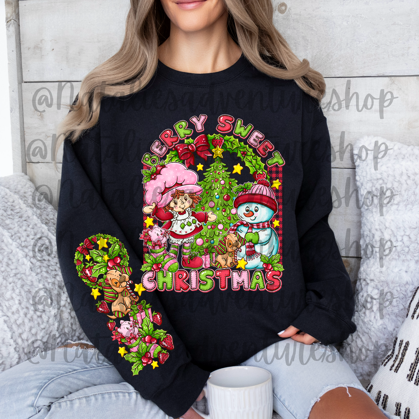 *Pre-Order* Berry Merry Christmas Crewneck