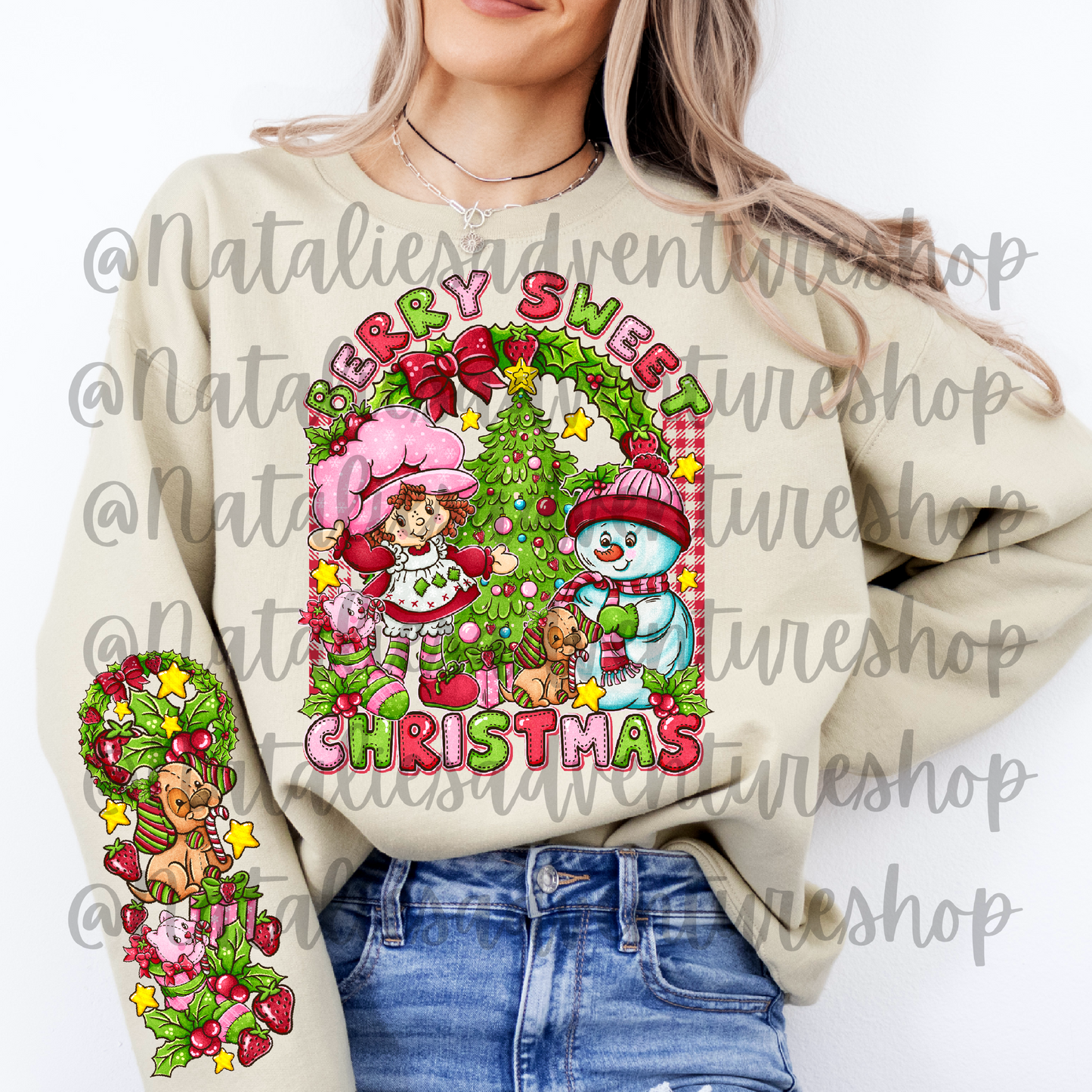 *Pre-Order* Berry Merry Christmas Crewneck