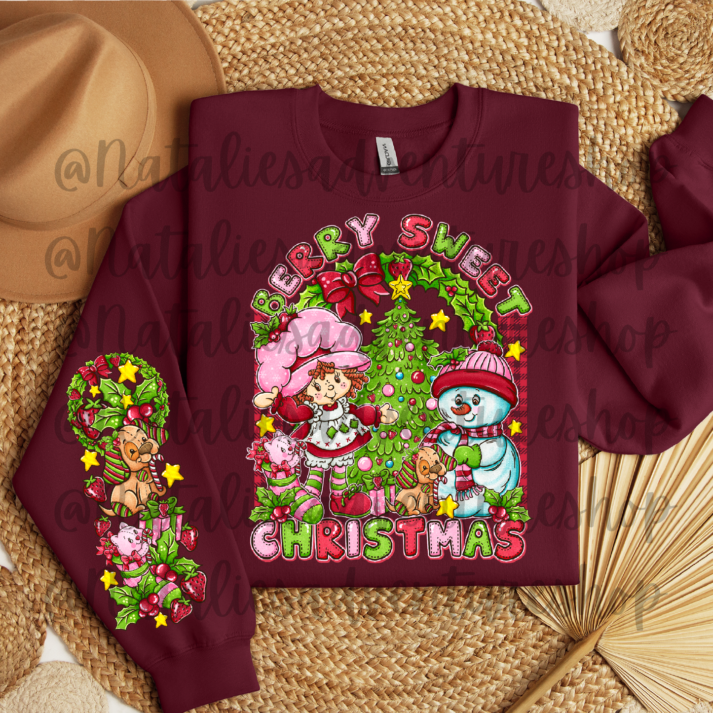 *Pre-Order* Berry Merry Christmas Crewneck