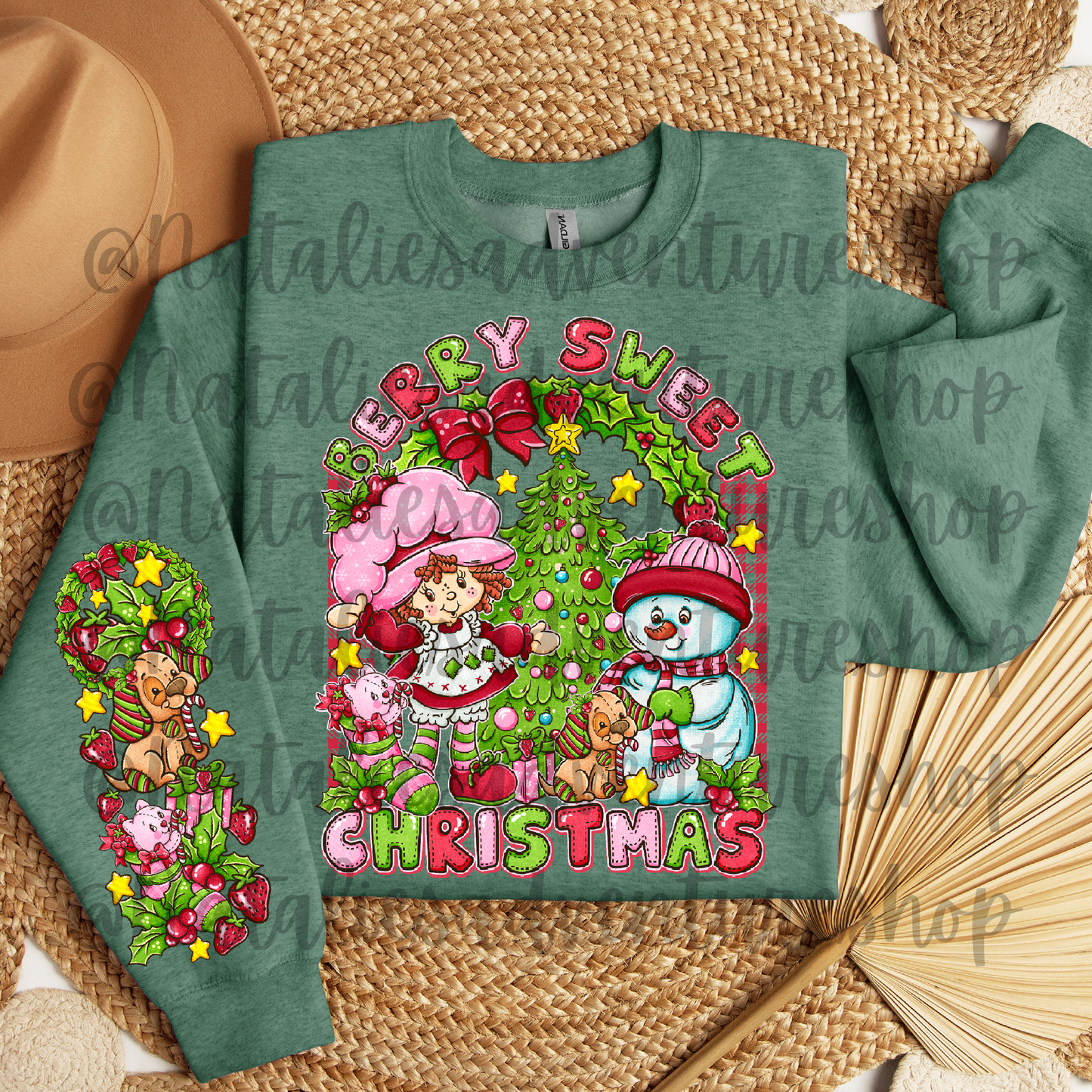 *Pre-Order* Berry Merry Christmas Crewneck