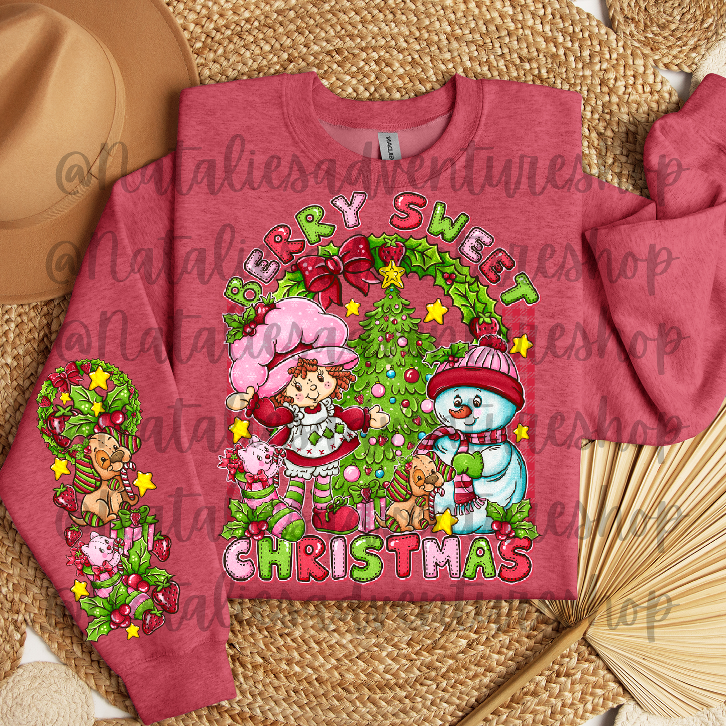 *Pre-Order* Berry Merry Christmas Crewneck