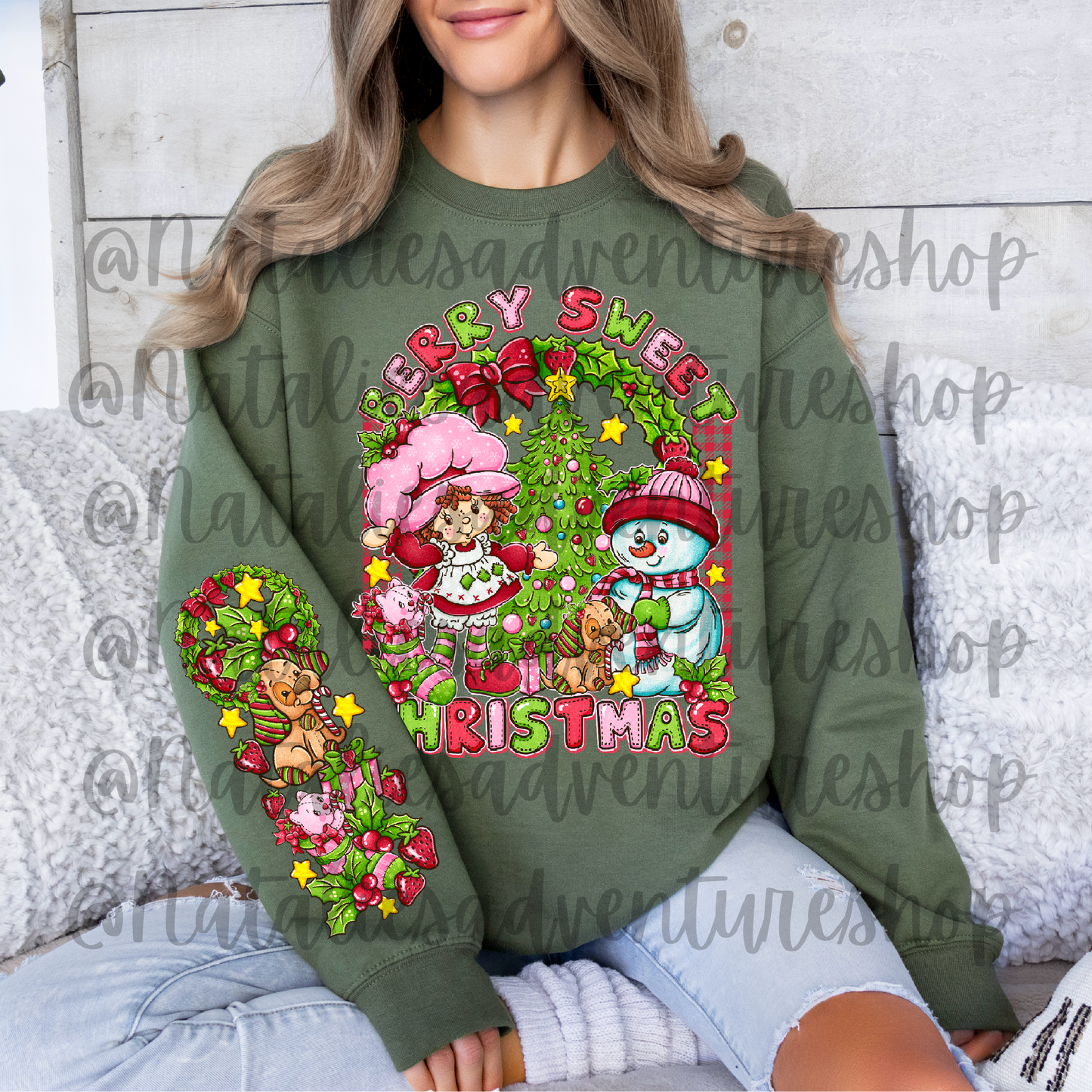 *Pre-Order* Berry Merry Christmas Crewneck