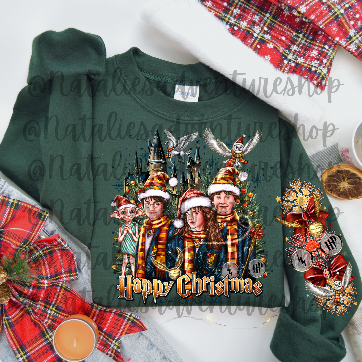 *Pre-Order* HP Wizard Happy Christmas Crewneck