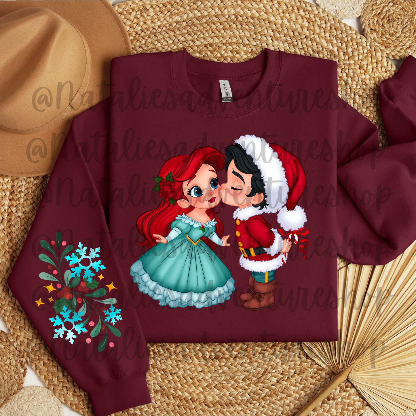 *Pre-Order* Princess Couple A + E Christmas Crewneck