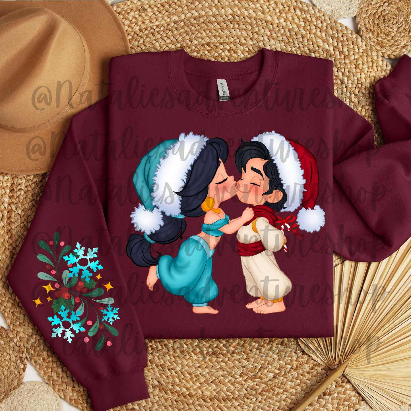 *Pre-Order* Princess Couple J + A Christmas Crewneck