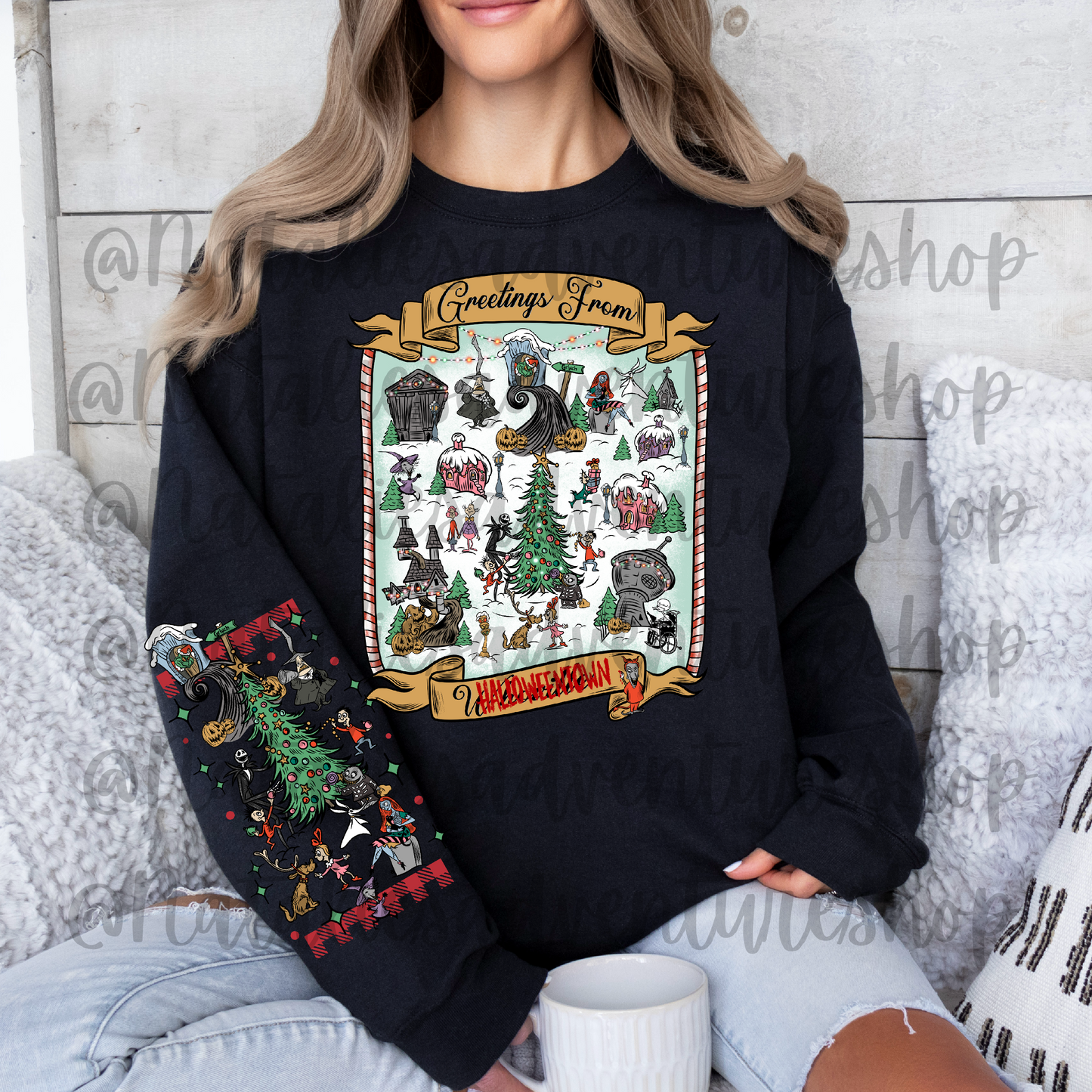 *Pre-Order* NBC x WHOVILLE Christmas Crewneck