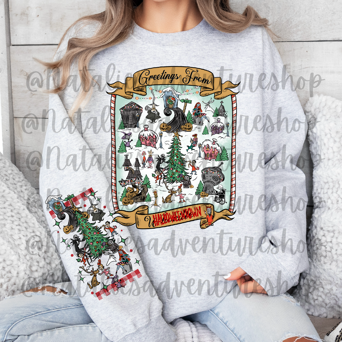 *Pre-Order* NBC x WHOVILLE Christmas Crewneck