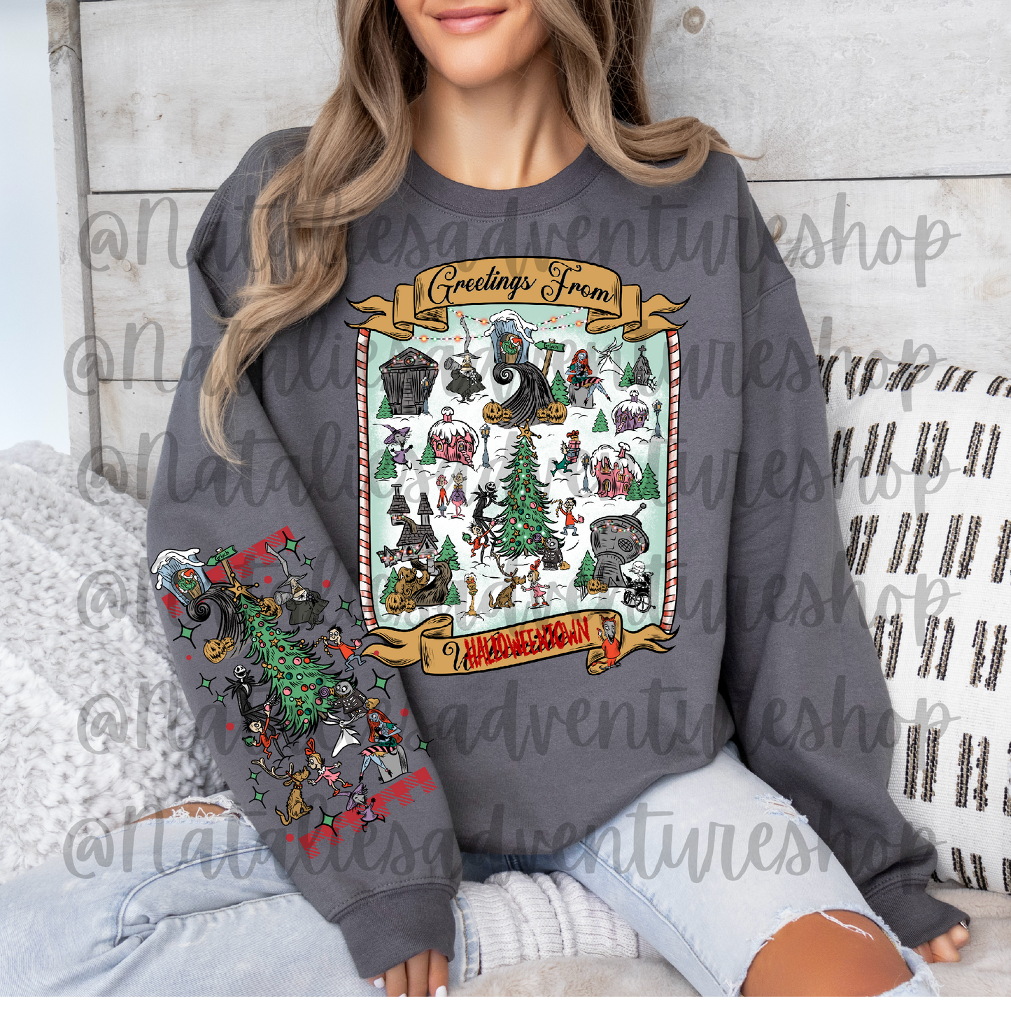 *Pre-Order* NBC x WHOVILLE Christmas Crewneck