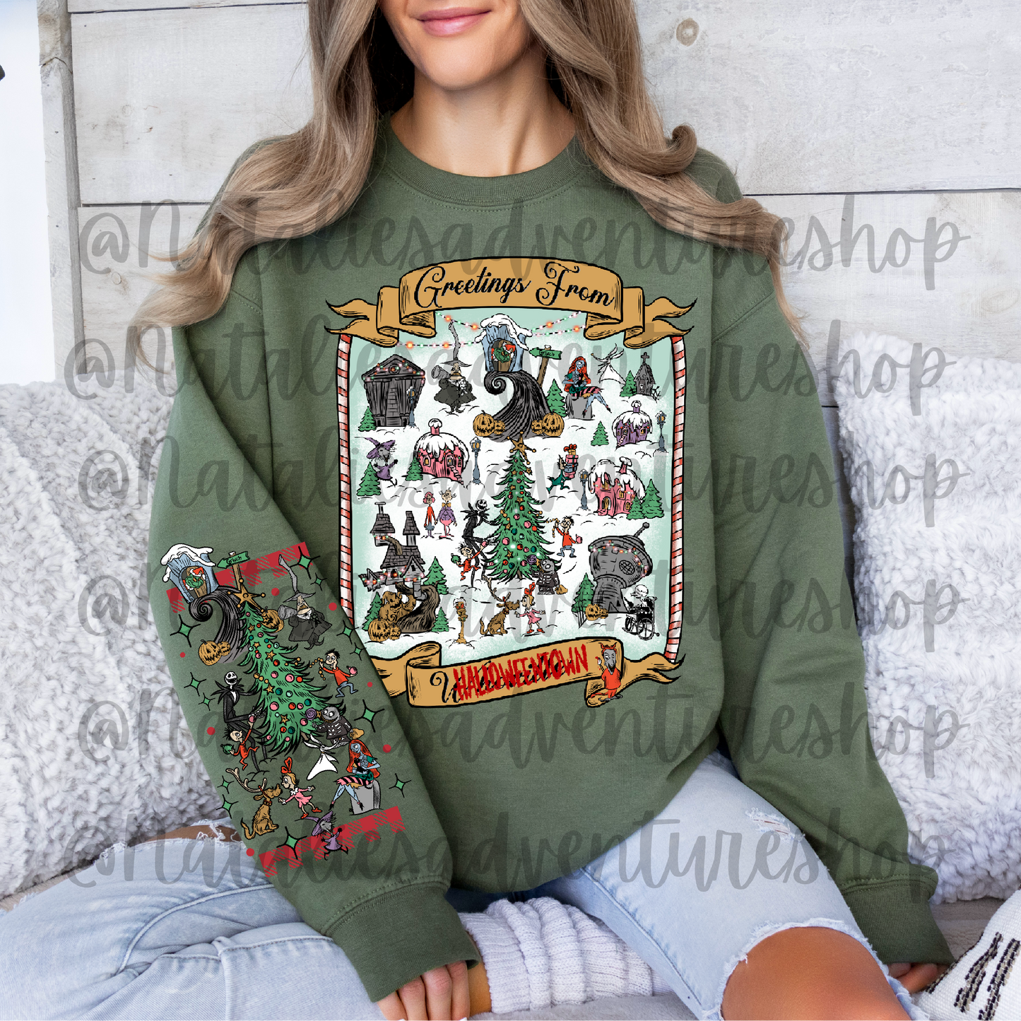 *Pre-Order* NBC x WHOVILLE Christmas Crewneck