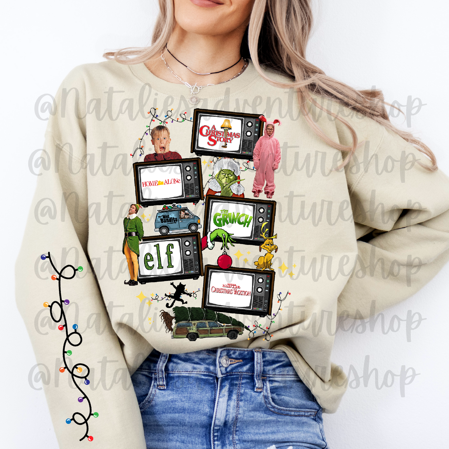 *Pre-Order* Christmas Movies Crewneck